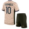 Original Trikotsatz Paris Saint-Germain O. Dembele 10 4.trikot Jordan 2023-24 Für Kinder